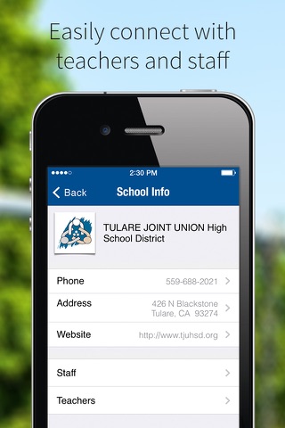 TULARE JOINT UNION High School District screenshot 2
