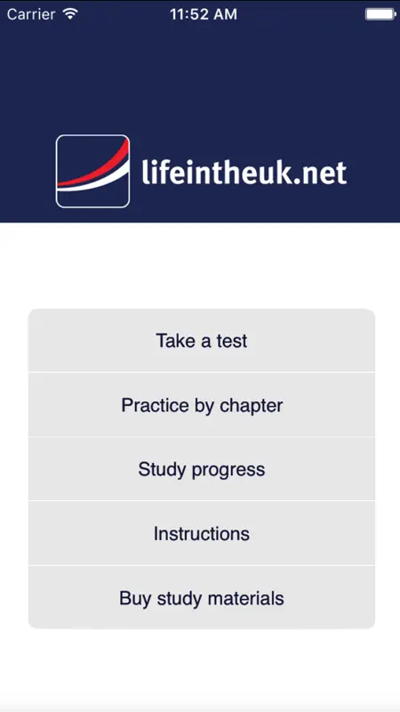 BritTest: Life in the UK Test practice tests screenshot 2 of 5