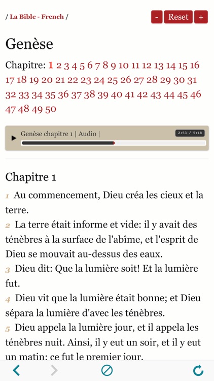 Audio Holy Bible in French - La Bible Louis Segond