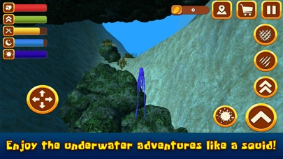 Squid Survival Simulator: Sea Animal Life 3D Screenshot