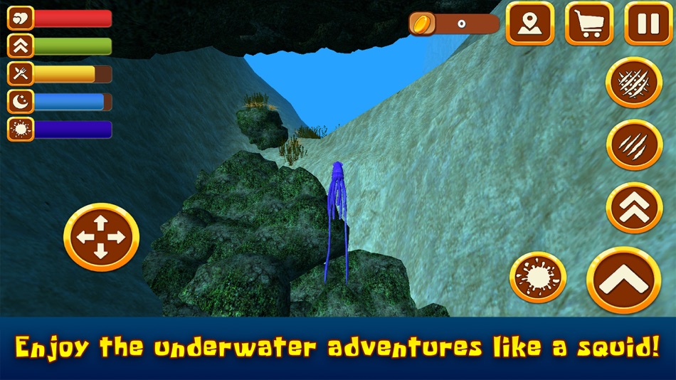 Squid Survival Simulator: Sea Animal Life 3D - 1.0 - (iOS)
