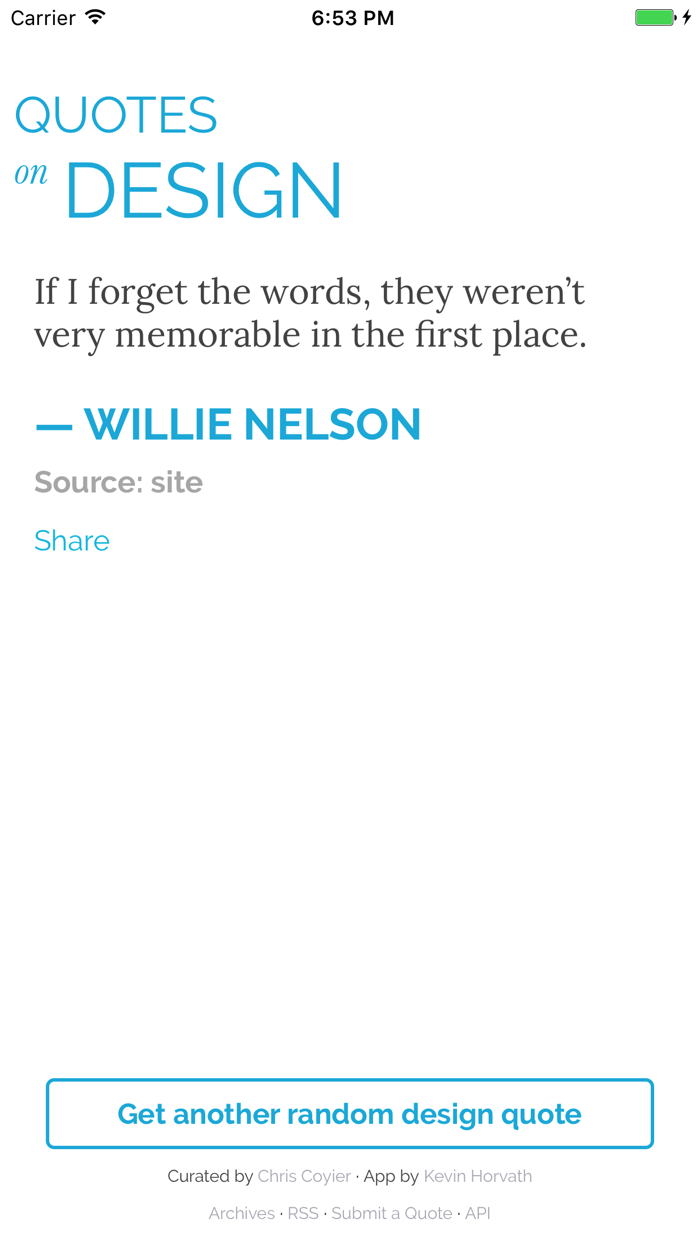 Quotes On Design - Random Curated Design Quotes