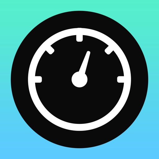 Flat Speedometer iOS App