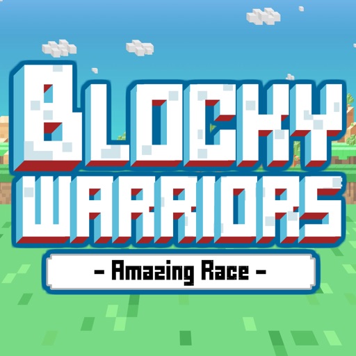 Blocky Warriors : Amazing Race icon