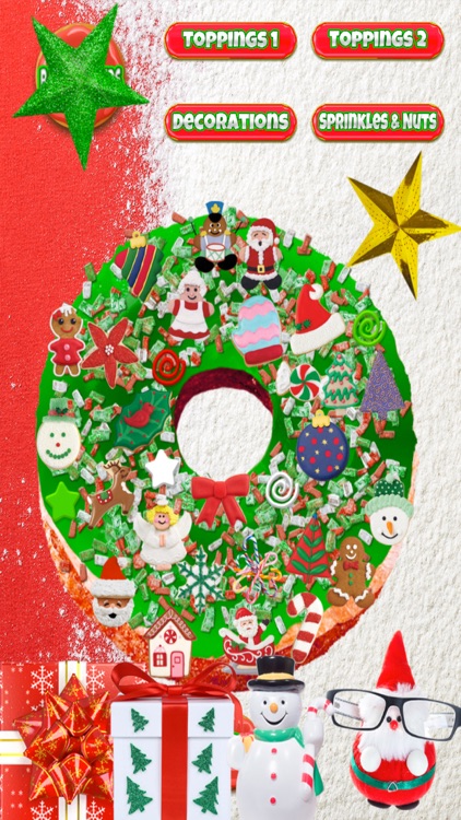 Christmas Donut Maker - Dessert Cooking Baker Game