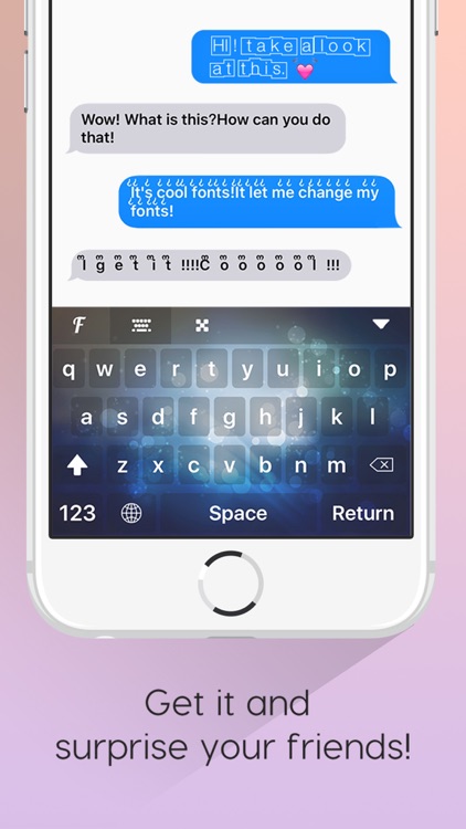 Cool Font Keyboard – Customize Color Themes screenshot-4