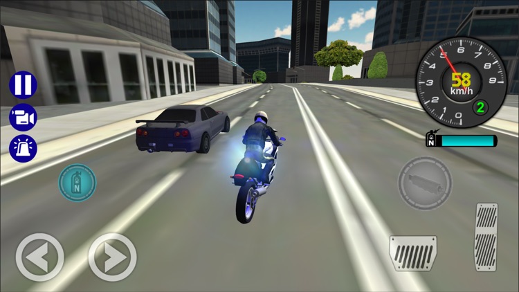 Police Bike Driving Simulator screenshot-4