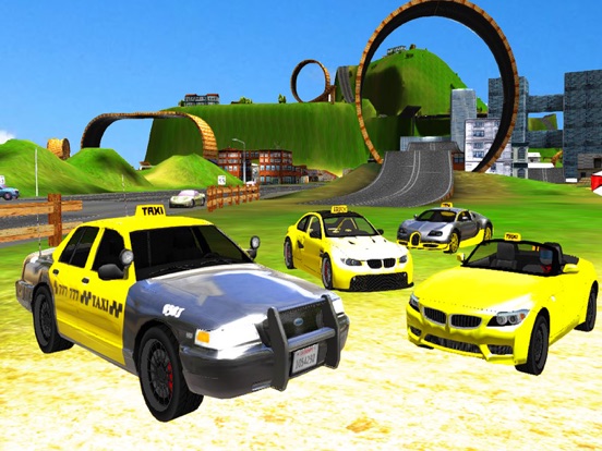 City Taxi Car Driver Sim-ulator iPad screenshot