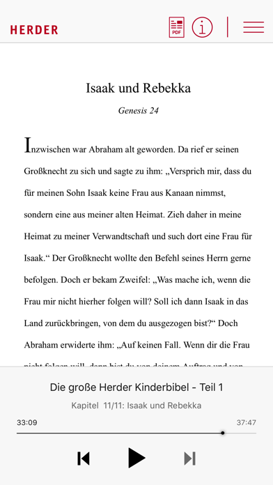 Die große Herder Kinderbibel Screenshot