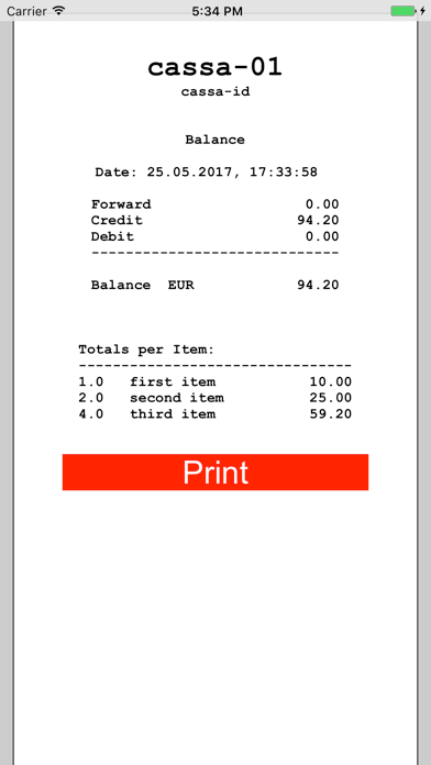 App screenshot