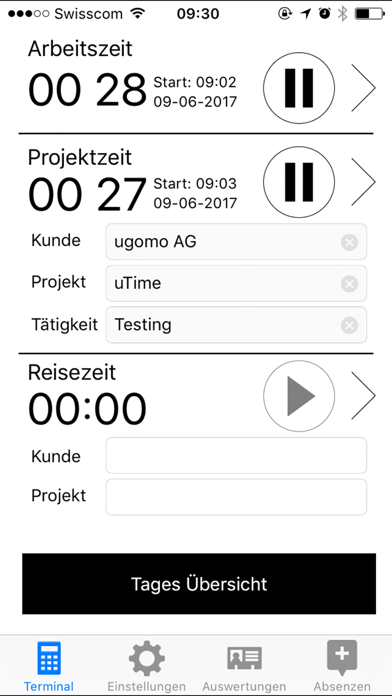Screenshot #1 pour uTime