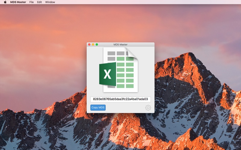 Screenshot #1 pour MD5 Master