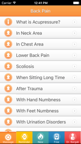 NO Back Pain - Instant Acupressure Self-Treatment! screenshot