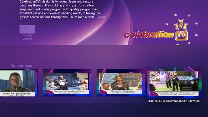 Screenshot #3 pour CelebrationTV