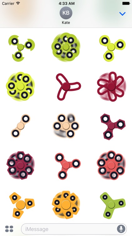 Animated Fidget Spinners