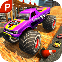 City Climb Monster Truck Hard Parking Simulator 3D