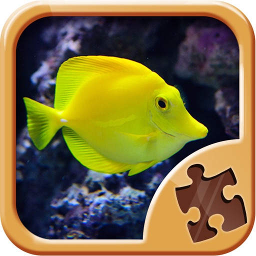 Cool Fish Jigsaw Puzzles - Fun Logical Games Icon