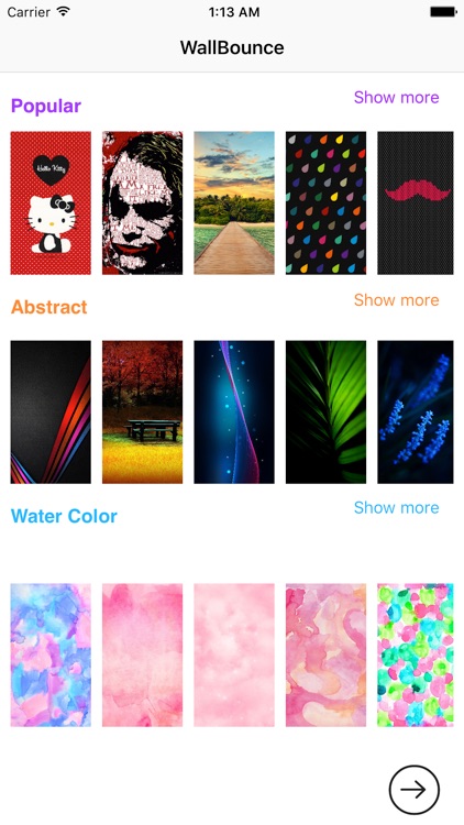 Wallbounce - Wallpapers