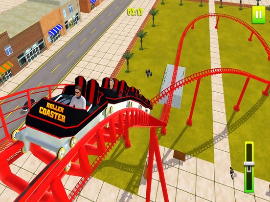 Roller Coaster Thrill Ride iPad screenshot