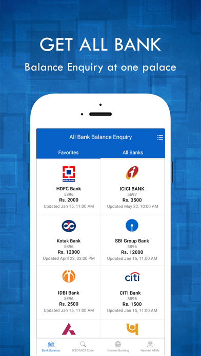 How to cancel & delete All Bank Balance Enquiry from iphone & ipad 2