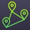 Area Calculator Pro is a great app to calculate areas between points on the map