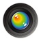 A fisheye lens is an ultra wide-angle lens that produces strong visual distortion intended to create a wide panoramic or hemispherical image