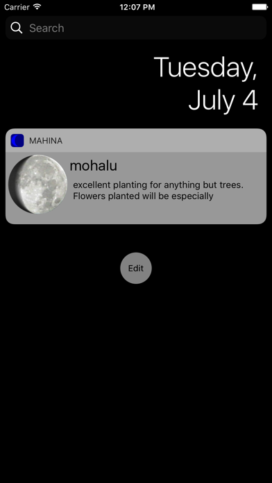 Mahina Hawaiian Moon Calendarのおすすめ画像1