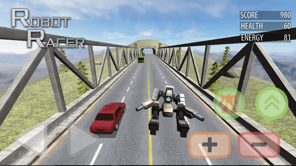 #5. Robot Racer : Endless Mecha Fighting on Highway (iOS) 由: Adem Oktay