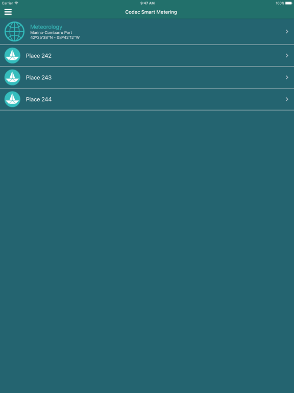 Screenshot #5 pour Codec Smart Metering