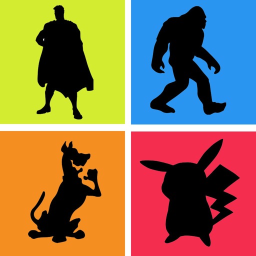 Guess the Shadow Quiz Tv Movie Cartoon Character iOS App