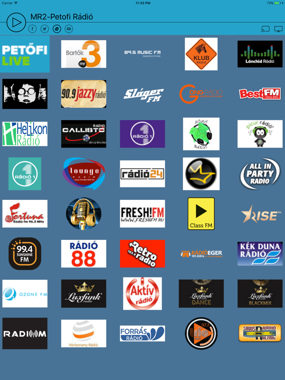 Screenshot #4 pour Magyar Online Rádiók