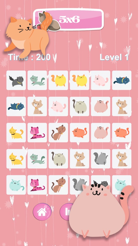 #2. Cute Little Kitten Find Matching Game (iOS) 由: Angrisa Leungtanapolkul