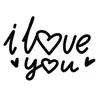 I love u! Stickers for iMessage App Delete