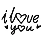 I love u! Stickers for iMessage App Contact