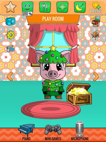 My Talking Pig - Virtual Pet Gamesのおすすめ画像1