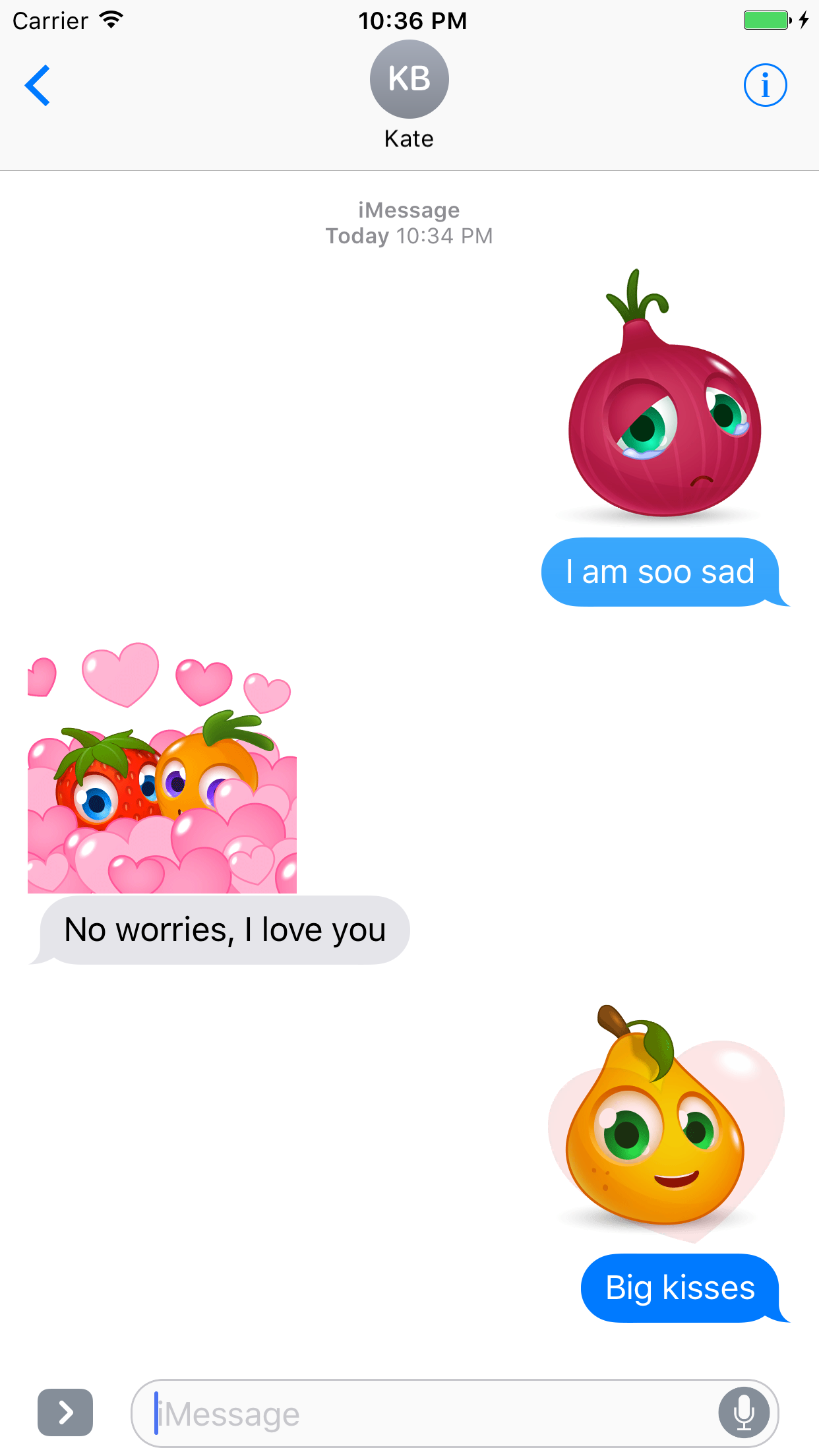 BANANAS: Animated Funny Cute Fruit Stickers