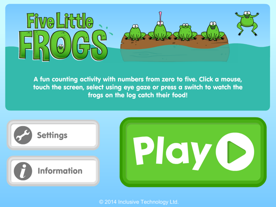 Screenshot #4 pour Five Speckled Frogs