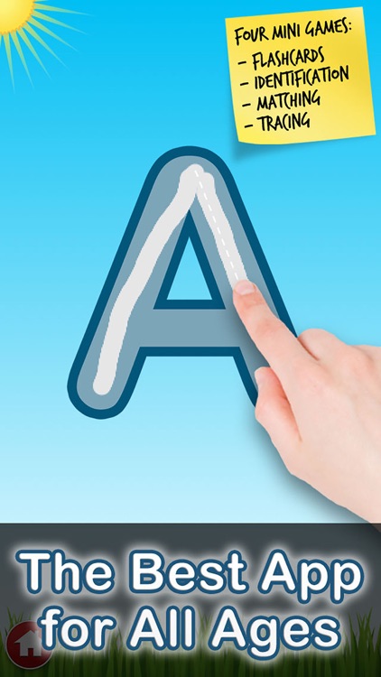 Letter Quiz Lite - alphabet tracing game for kids