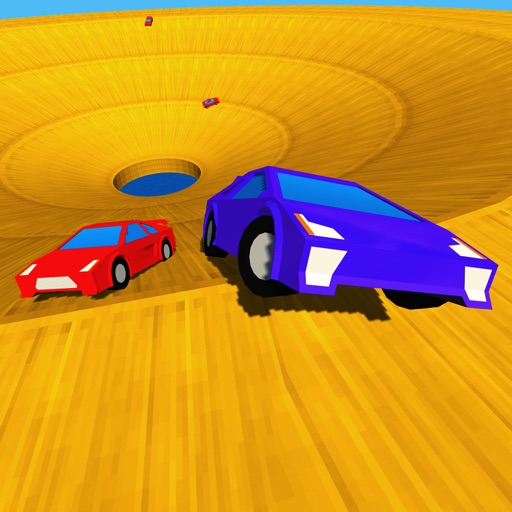 Block Pixel Whirlpool Car Derby iOS App