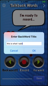 BackWords screenshot #4 for iPhone