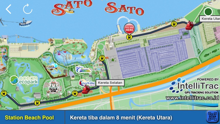 Ancol Kereta Wisata Sato Sato