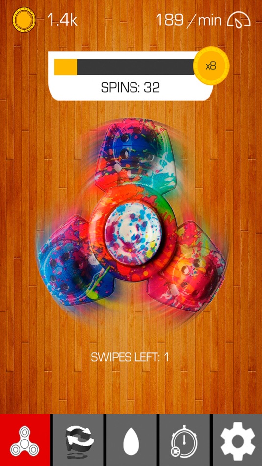 #2. Fidget Spinner 2.0 (iOS) 由: KISSAPP, S.L.