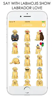 labmojis - labrador retriever emoji & stickers iphone screenshot 4