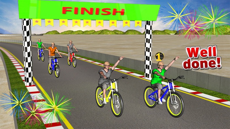 Bmx Bicycle Racing - Freestyle Bicycle Race Game screenshot-4