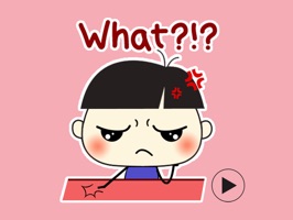 Bad Boy - Super Cute Emoji GIF