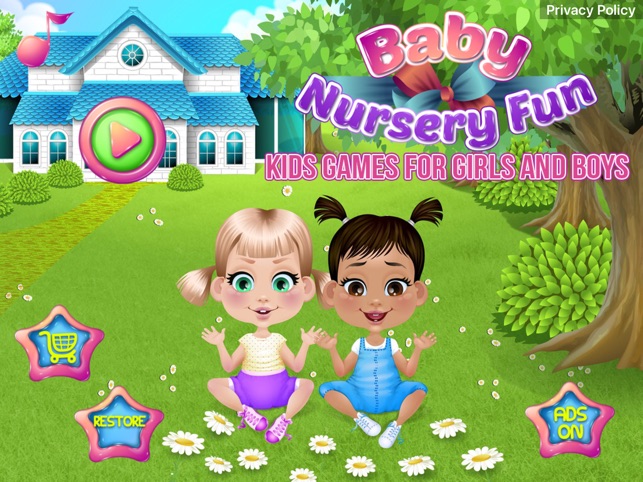 Baby Nursery Fun Kids Games For Girls