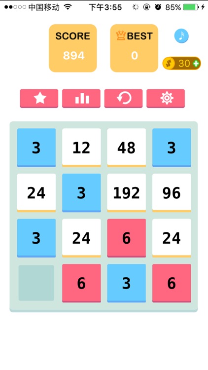 Threes Editon -  puzzle game