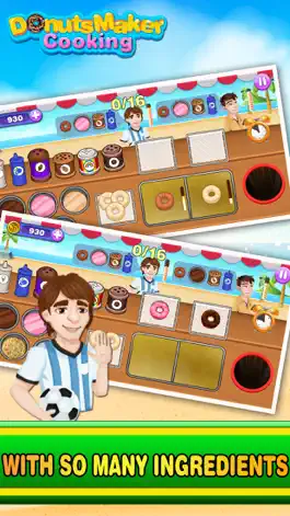 Game screenshot Donuts Maker Cooking:Frenzy Donuts Restaurant hack
