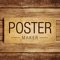 "Poster Maker - Create your own Flyer Design Editor" is a powerful Poster, Flyer and Brochure creator app with so many designing tools like typography, logos, color fill, drawing, eraser, unique shapes, masking, image blur, stroke, shadow, flip, set opacity and many more