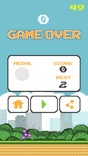 Flappy Fidget Spinner - Returns Classic Games(圖2)-速報App